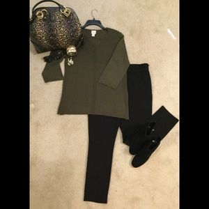 Keyhole Neckline Sweater